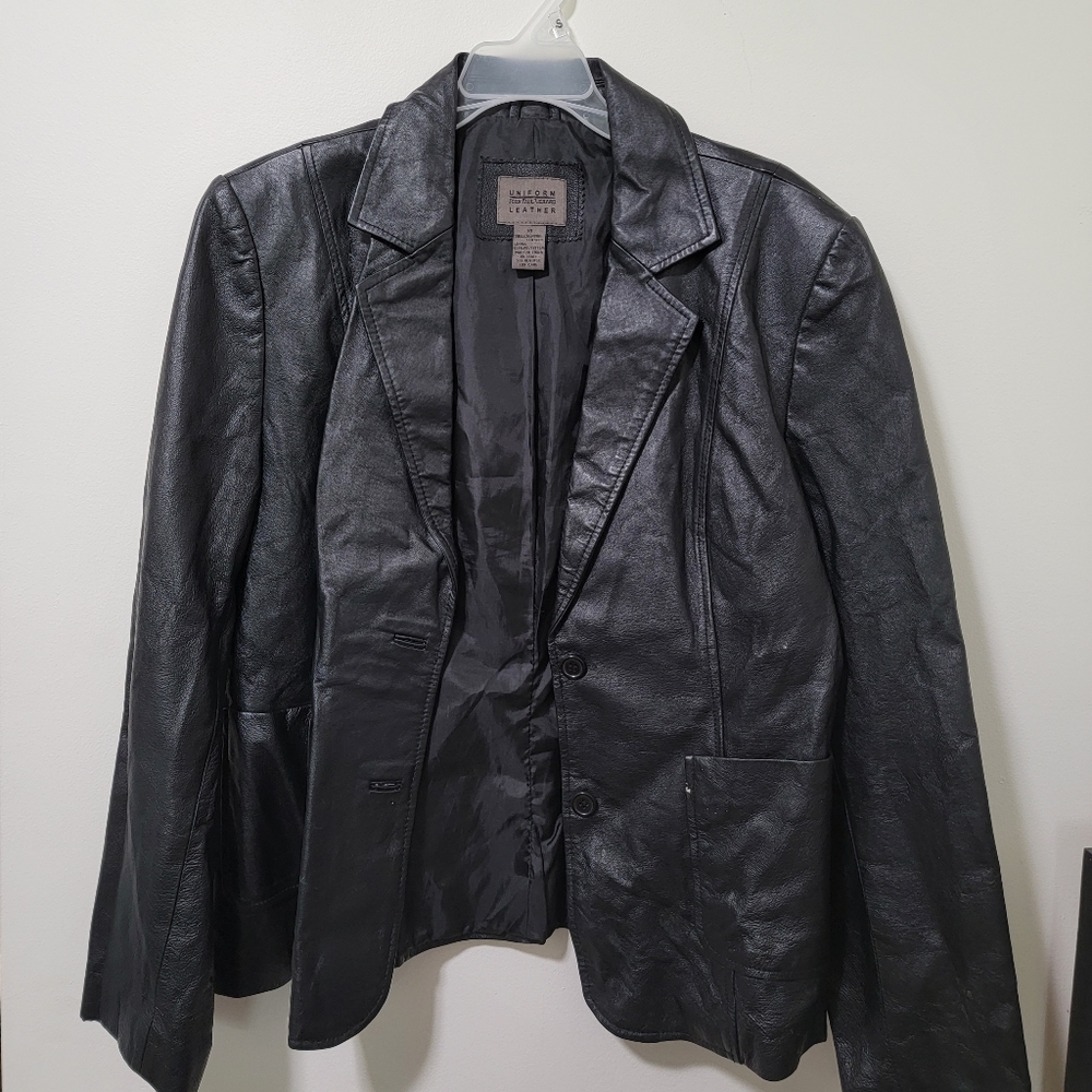 Leather jacket